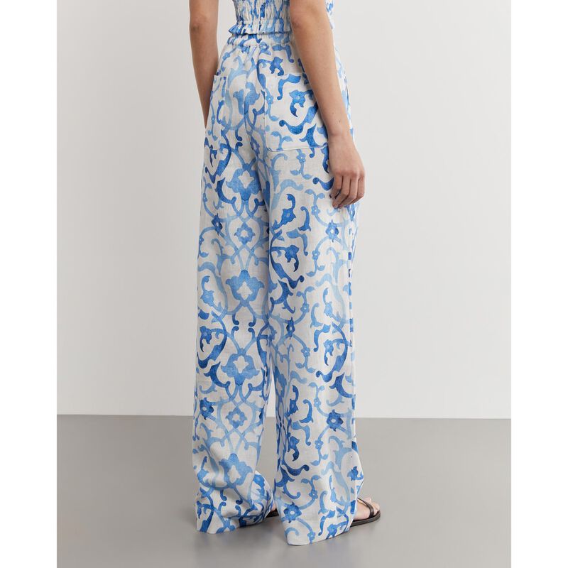 JAG Kirsty Linen Mosaic Pant image number 1